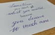 do custom calligraphy and handwritten quotes