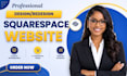 build squarespace website design, redesign squarespace, website development