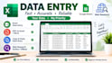 do data entry, copy paste, and excel data entry