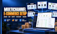 setup amazon seller central multichannel selling, ebay, shopify, tiktok, walmart
