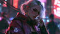 design cyberpunk character, original character design