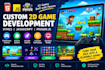 develop custom 2d games, multiplayer HTML5 browser games, and javascript games