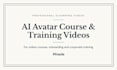 create heygen ai training video ai avatar elearning course video