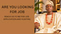 job hunting and application
