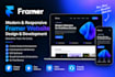 design framer website,figma to framer,framer landing page,framer