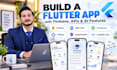 build an ai flutter mobile app with chatbot and API integration