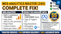 setup meta capi, ga4 server side tracking and fix tracking drops