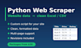 build a python web scraper and export data to excel