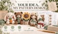 create custom crochet and amigurumi PDF patterns