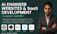 do ai website development and build ai websites ai saas with ai integrations