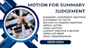 draft motion to dismiss and summary judgment