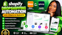 set up shopify dropshipping automation with dsers or autods order syncing