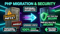upgrade legacy PHP 5 or 7 to PHP 8 and fix errors
