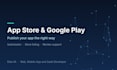 publish your app on the app store and google play