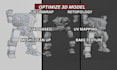 clean retopology uv unwrap bake textures uv mapping for 3d model in blender