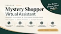 be your mystery shopper virtual assistant for market research