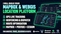 develop custom mapbox, webgis, and location intelligence platforms