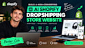 build a high converting ai shopify dropshipping store website