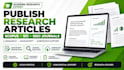 write and publish research article on scopus indexed journal, sci, ssci