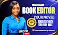 copy edit, and proofread self help, christian book, novel
