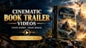 create a cinematic amazon book trailer video