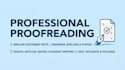 proofread and polish your document, essay, or CV