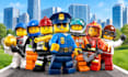 Design custom lego minifigure, lego diorama, lego style, characters and ...