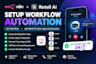 setup workflow automation n8n workflow ,n8n retell ai voice agent automation
