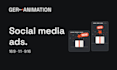 create animated video ads for social media