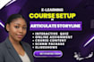 design elearning course in articulate storyline 360