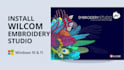 install and configure wilcom embroidery studio on windows