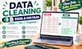 clean, deduplicate and organize your CRM contacts and sales database