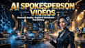 just video, spokesperson ai