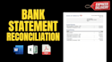 reconcile bank statement PDF to editable format