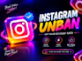 restore instagram page, ig profile unbanning issues