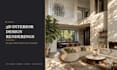 create interior design concepts and colored room renderings