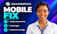 fix squarespace mobile responsiveness and fluid engine layout issues