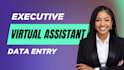 be your professional virtual assistant for admin support and data entry