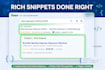 add schema markup for rich snippets, stars and json ld