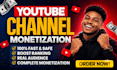 do complete youtube channel monetization promotion