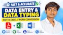 do fast and accurate data typing and copy paste work