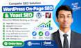wordpress yoast SEO optimization schema markup on page technical s eo
