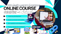 create online course content, lesson plan, course curriculum, medical course
