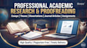do professional academic research, writing, proofreading, and editing