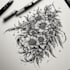 draw minimalist tattoo designs and fine line art