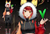 draw vtuber model, anime vtuber commission, vtuber rigging, live2d vtuber model