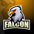 create eye catching wonderful falcon logo