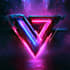 design a futuristic cyberpunk logo with neon effects