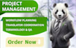 be your chinese english translation project manager