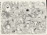 create a hand drawn doodle illustration